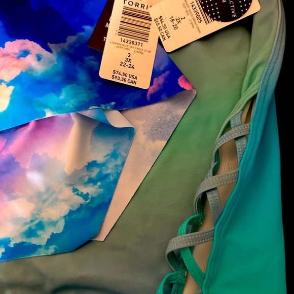 Torrid swim suit tanktini nwt 1/2 - Picture 3 of 3